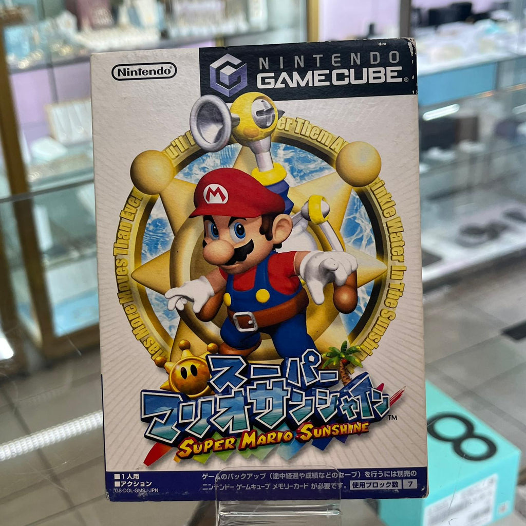 Jeu Gamecube - Super Mario Sunshine version japonaise