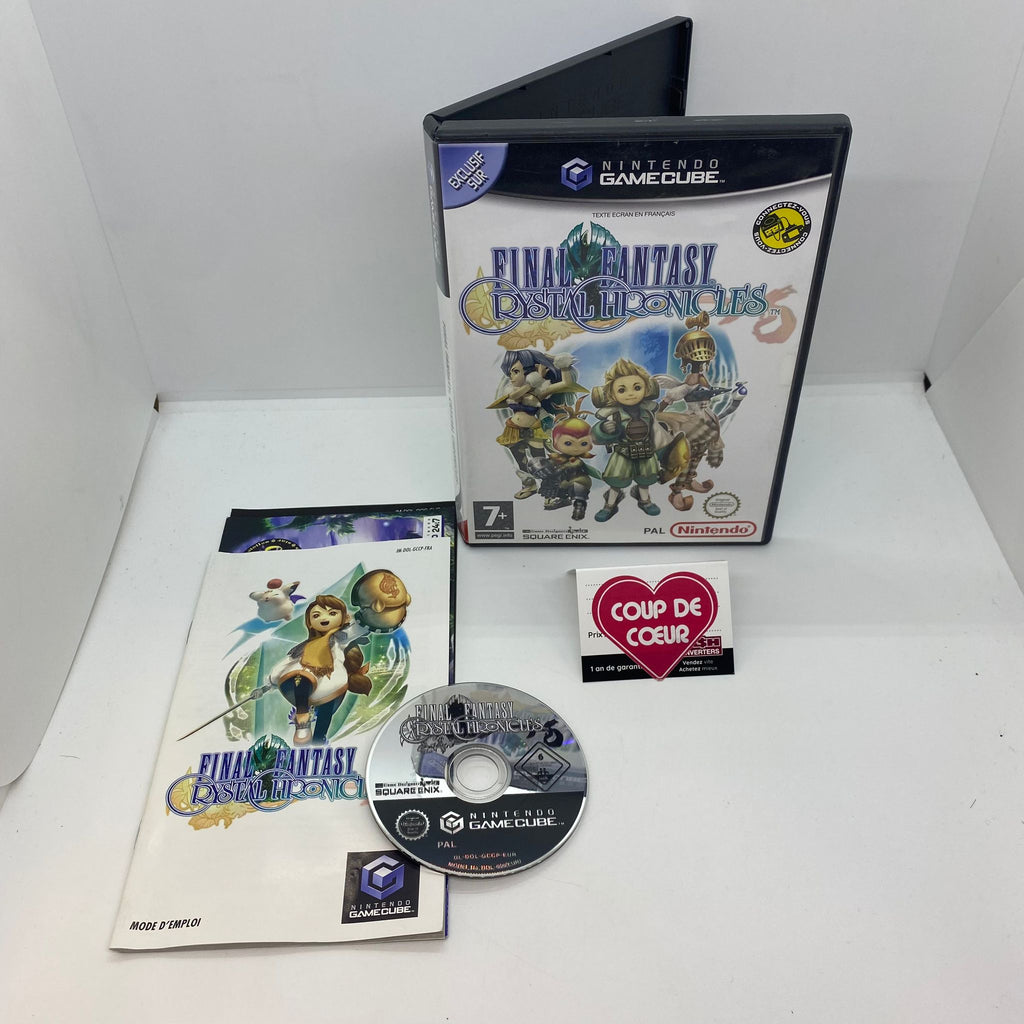 Jeu Game Cube Final fantasy Crystal Chronicles,