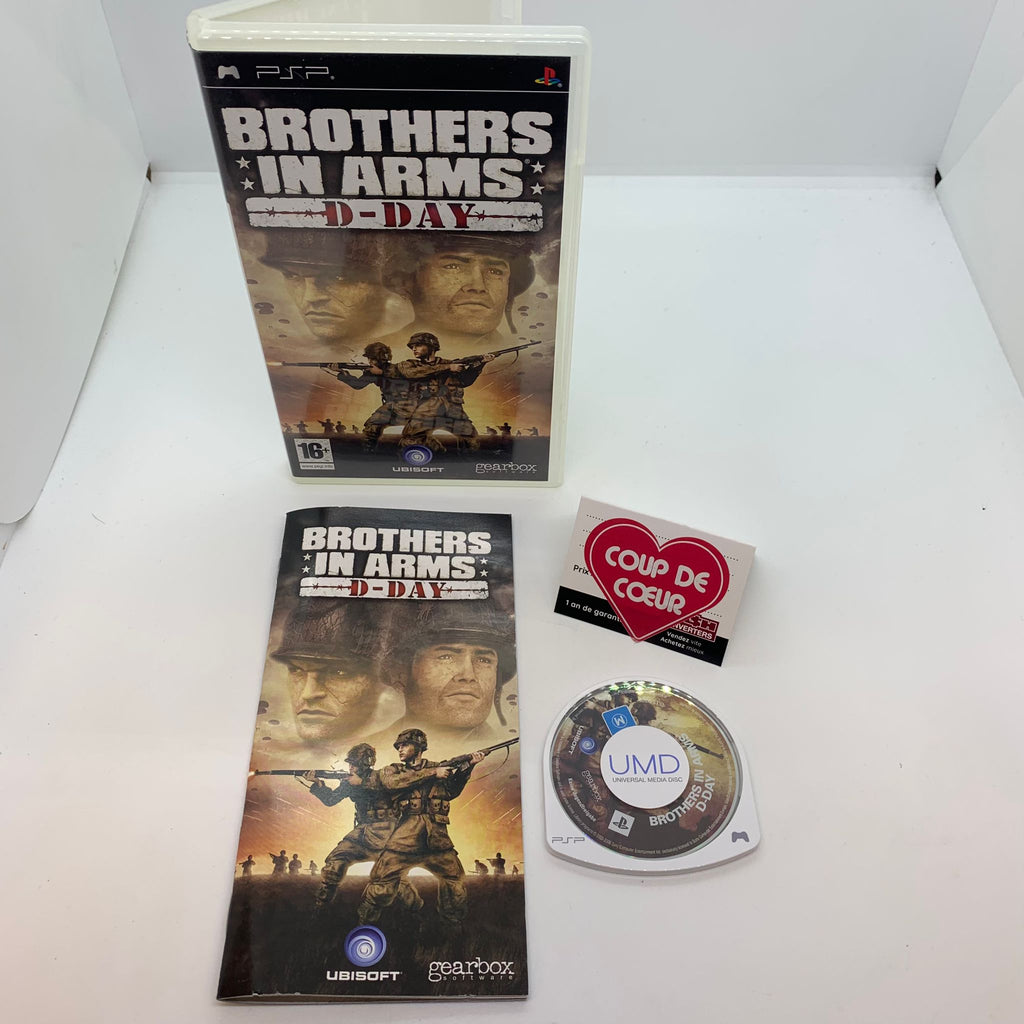 Jeu psp brothers in arms
