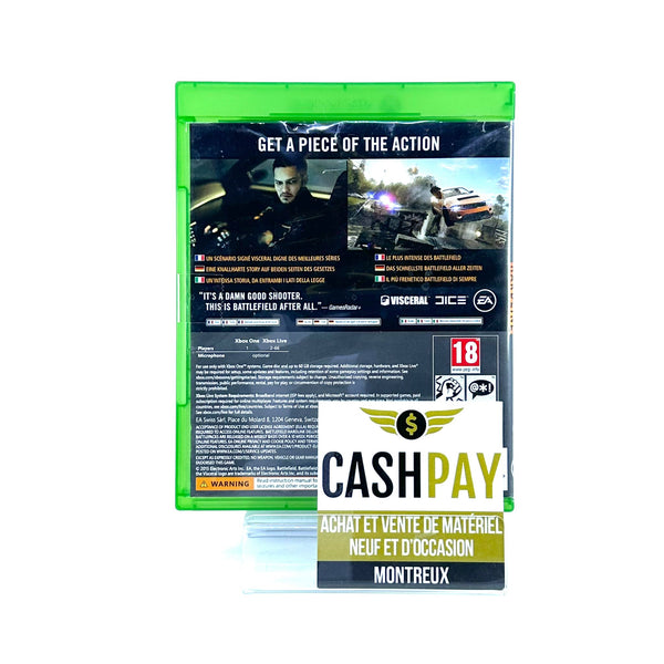 Jeu Xbox One - Battlefield Hardline