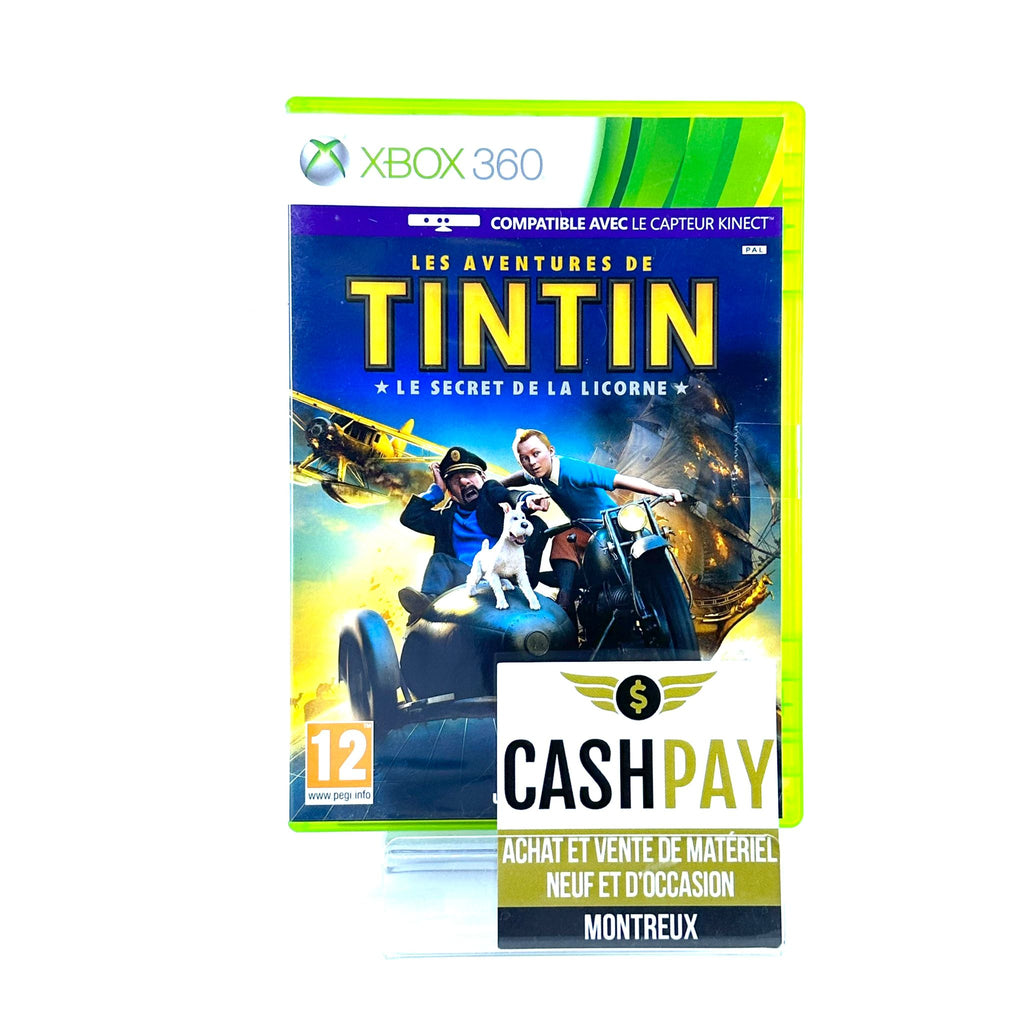 Jeu Xbox 360 - Les Aventures de Tintin Le Secret de la Licorne