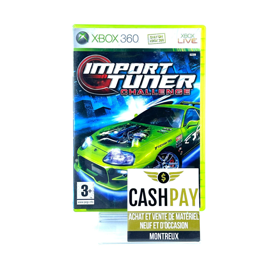 Jeu Xbox 360 - Import Tuner Challenge