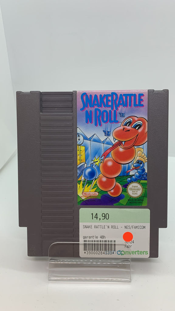 Jeu NES Snake Rattle’n Roll,