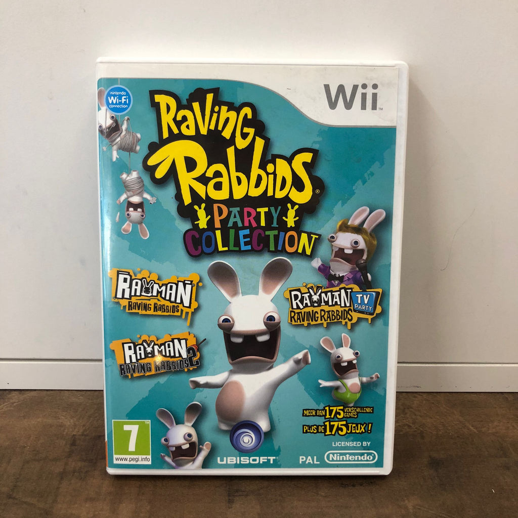 Jeu Wii - Raving Rabbids Party Collection