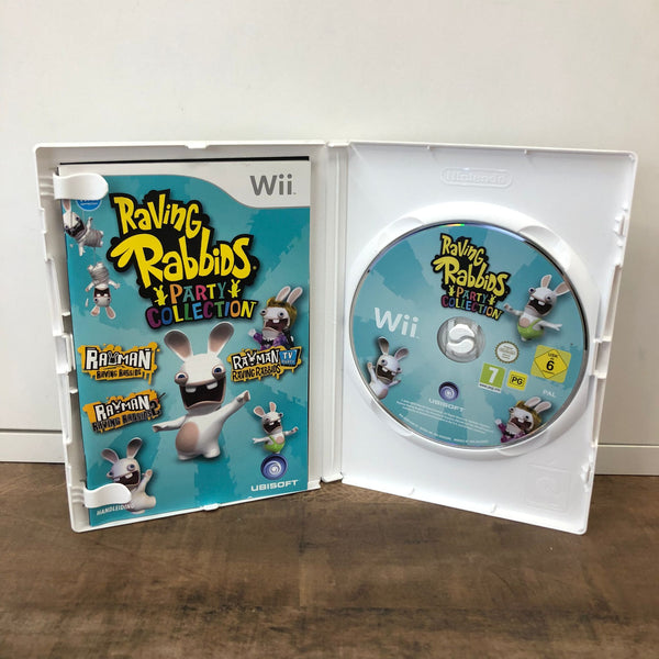 Jeu Wii - Raving Rabbids Party Collection