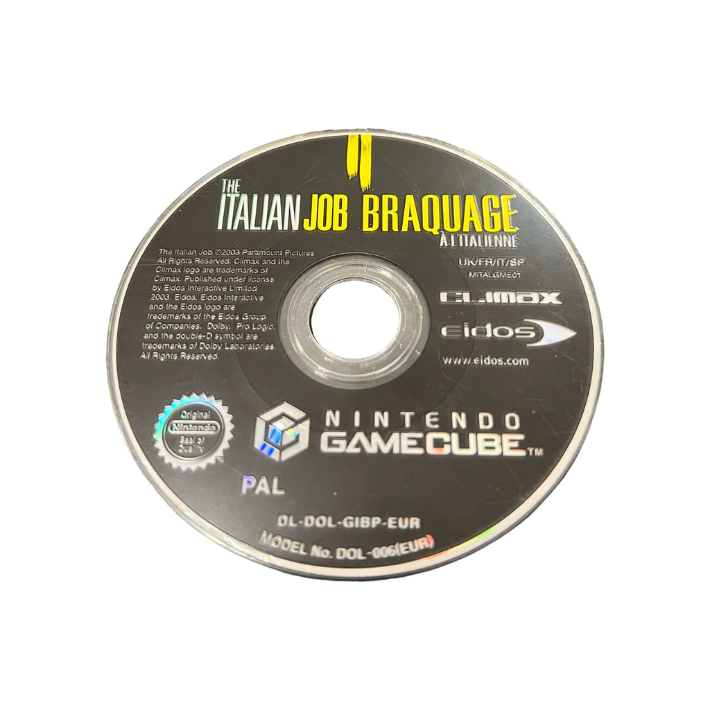 JEU GAMECUBE - THE ITALIAN JOB BRAQUAGE