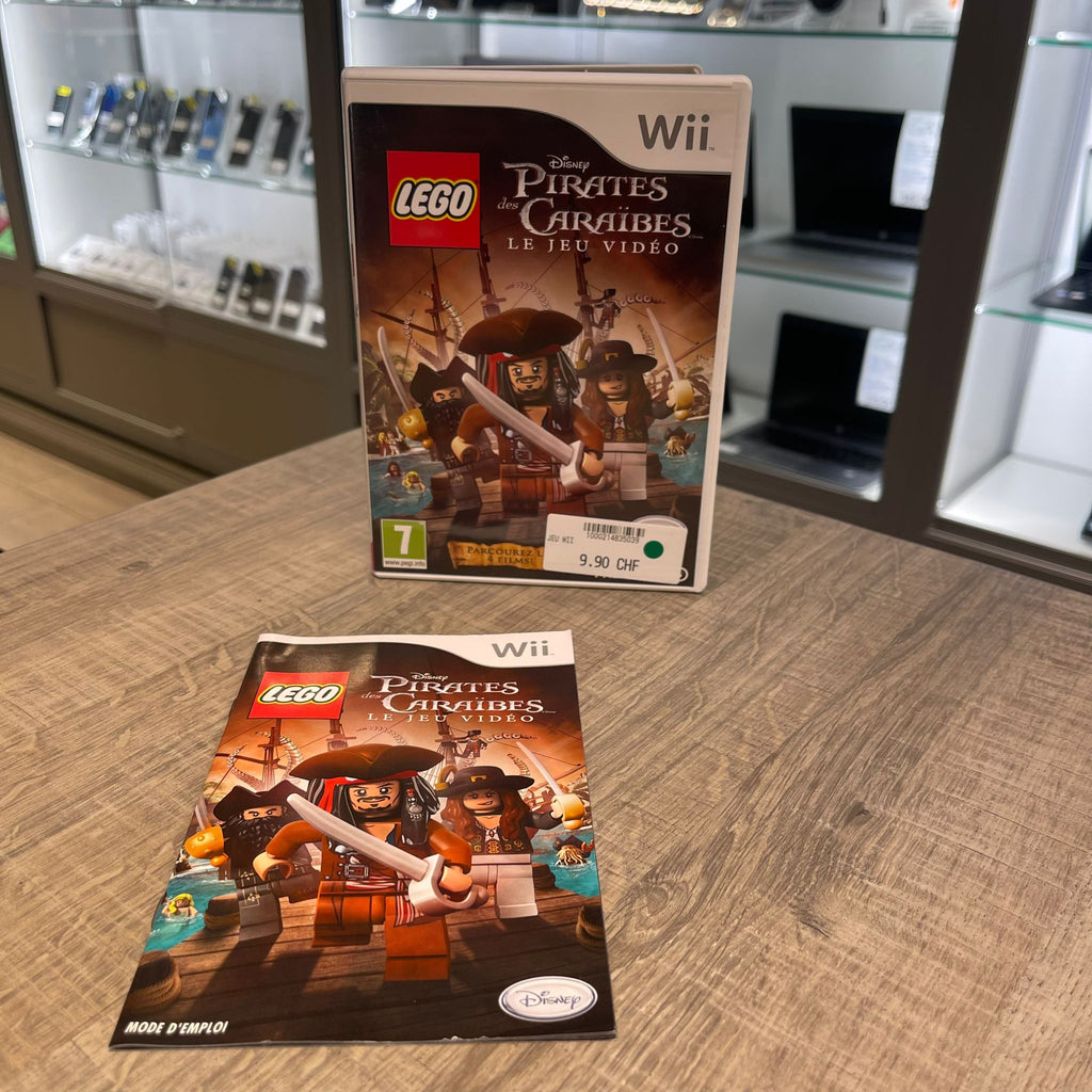 Jeu Wii  Lego pirates des Caraïbes le jeu vidéo  + notice