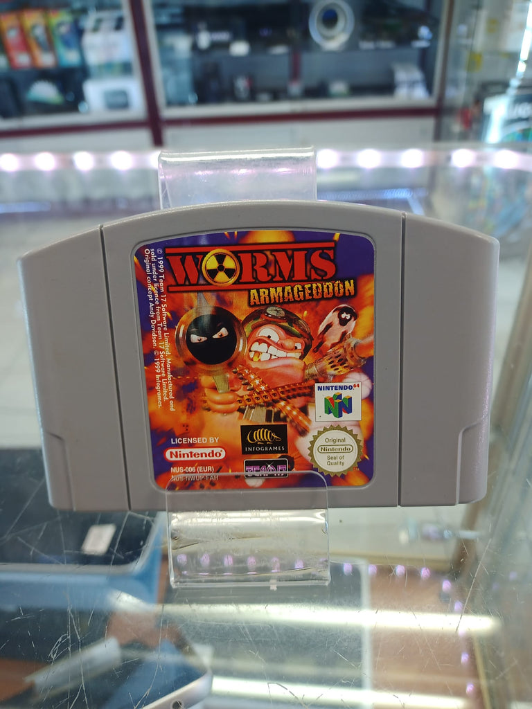 Jeux Nintendo 64 - Worms Armageddon,