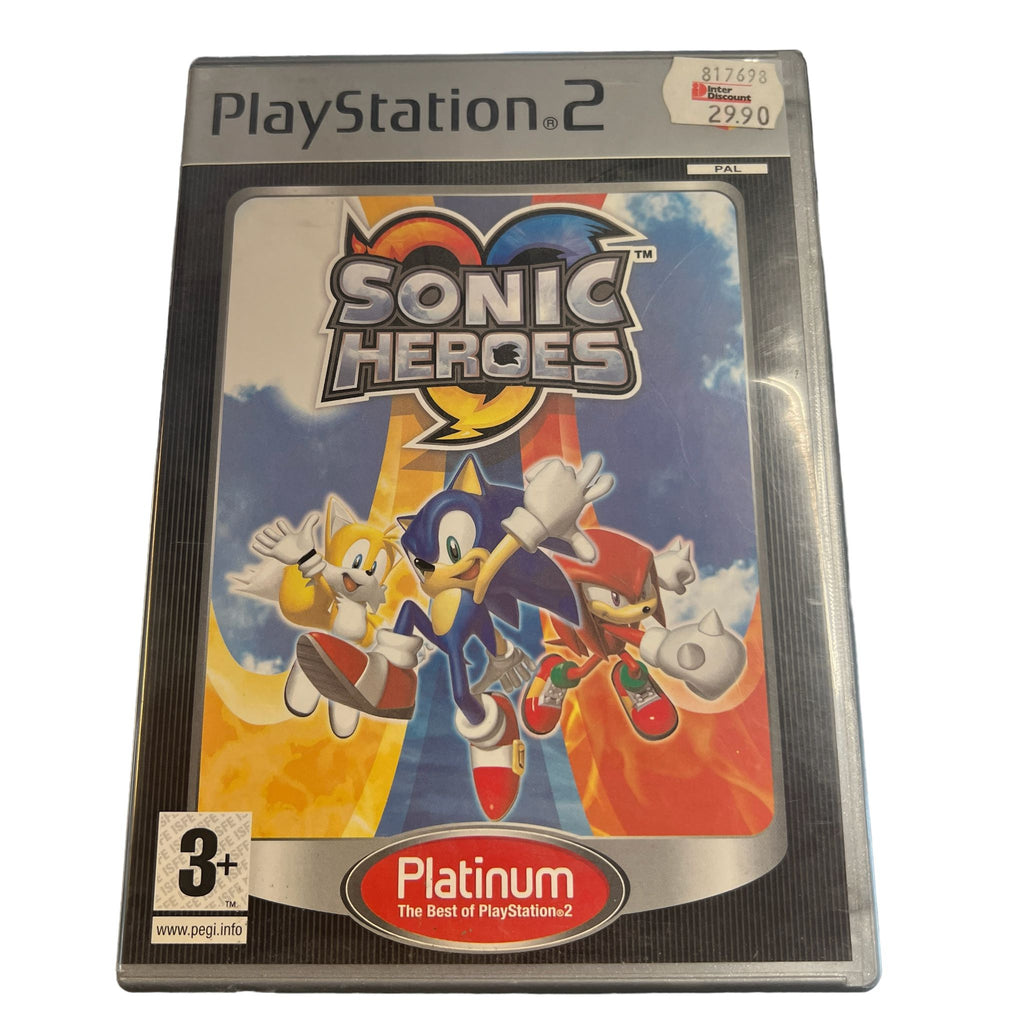 JEU PS2 - SONIC HEROES (PLATINUM)