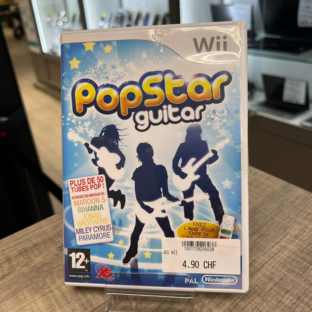 Jeu Wii : PopStar Guitar