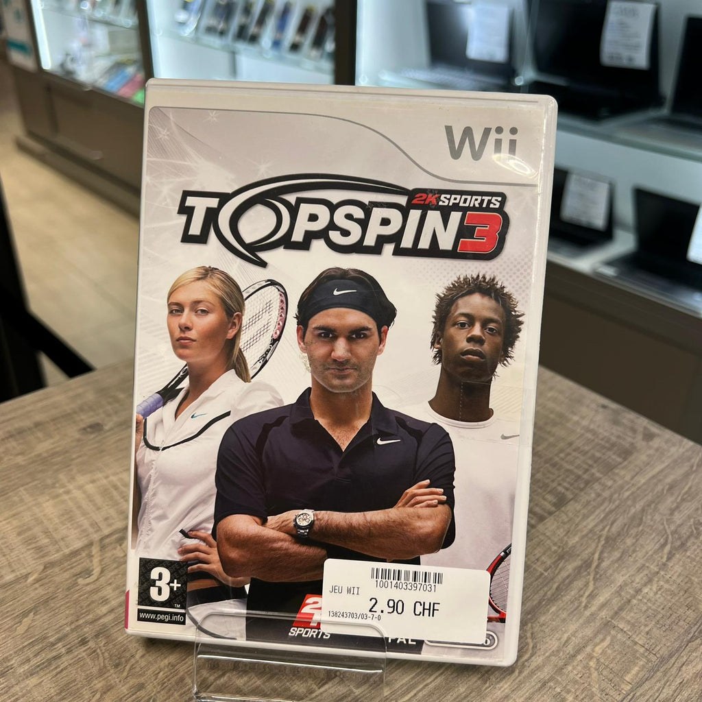 Jeu Wii : TopSpin3