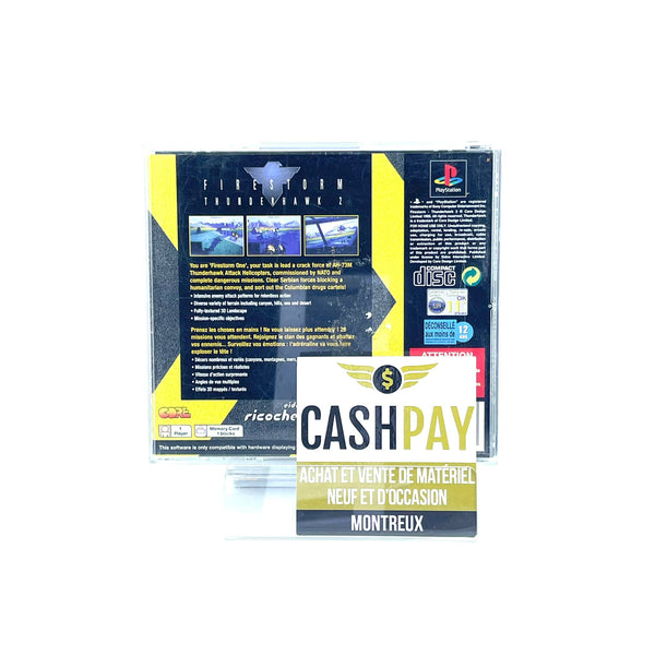 Jeu PS1 - Firestorm ThunderHawk 2