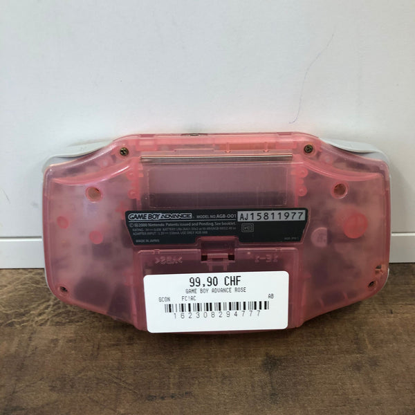 Console -  GameBoy Advance Rose
