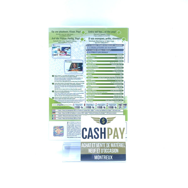 Jeu PS2 - SingStar Pop