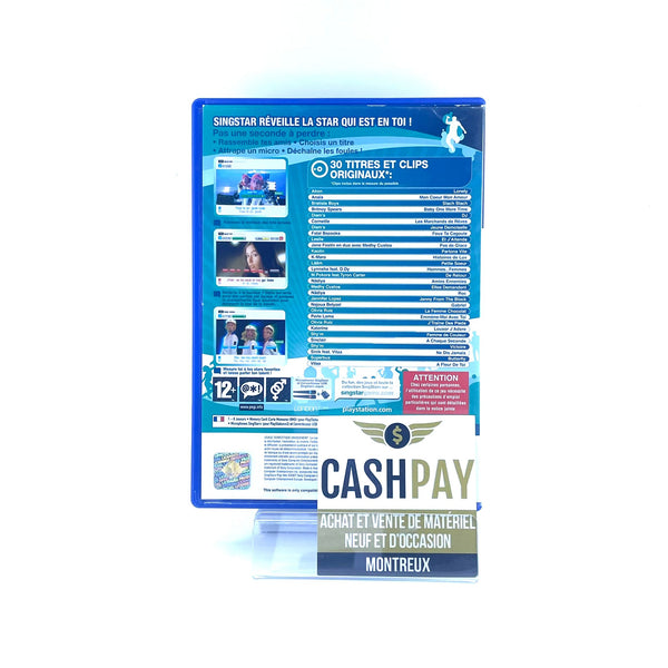 Jeu PS2 - SingStar Pop Hits