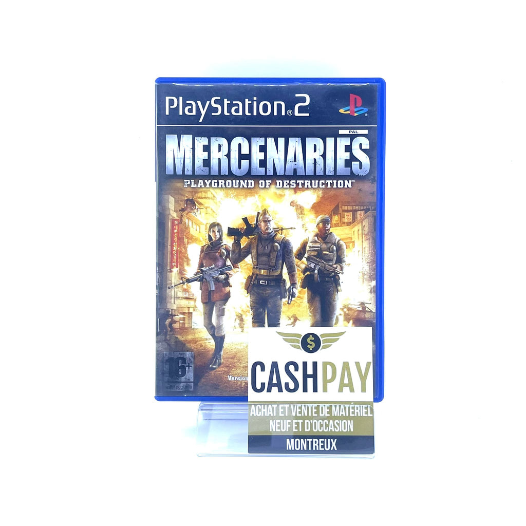 Jeu PS2 - Mercenaries Playground Of Destruction