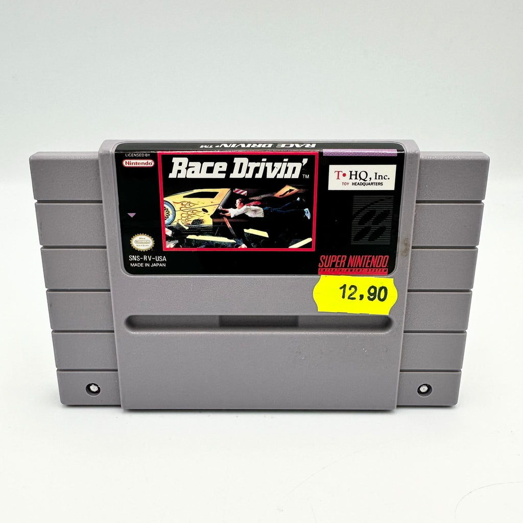 JEU SUPER NINTENDO USA RACER DRIVIN