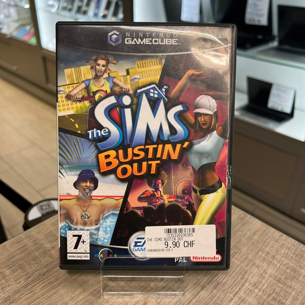 Jeu Nintendo GameCube : Les sims Bustin’ out