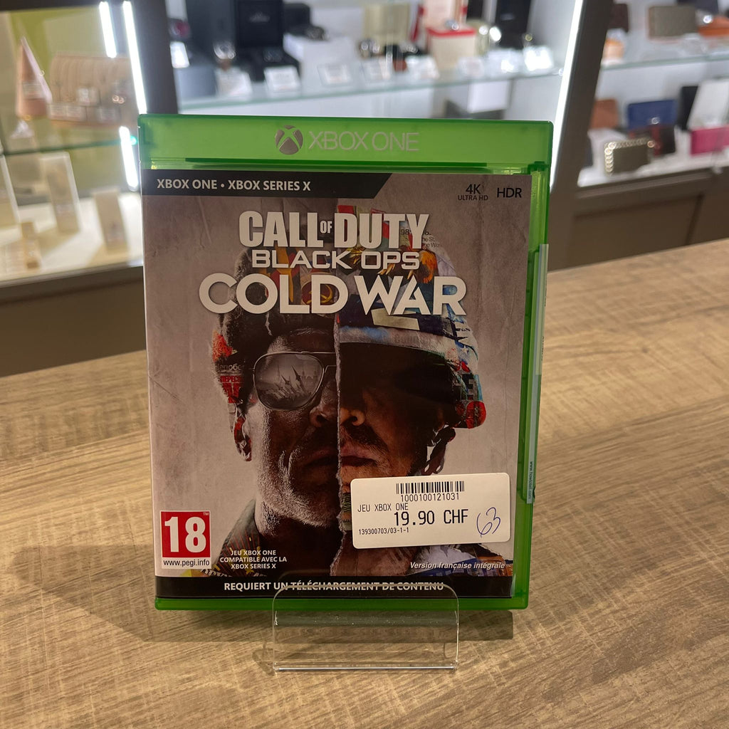 Jeu Xbox One  Call of Duty Black ops Cold War
