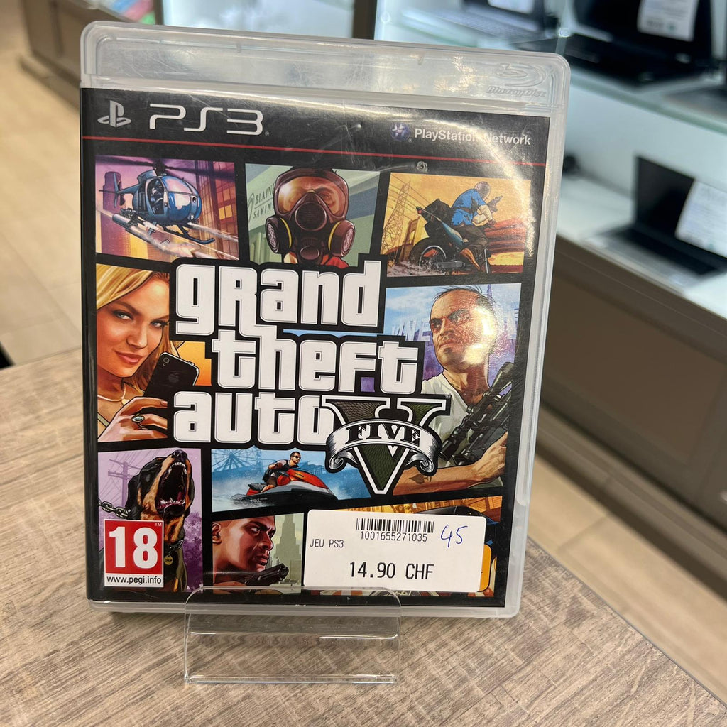 Jeu PS3: Grand Theft Auto V