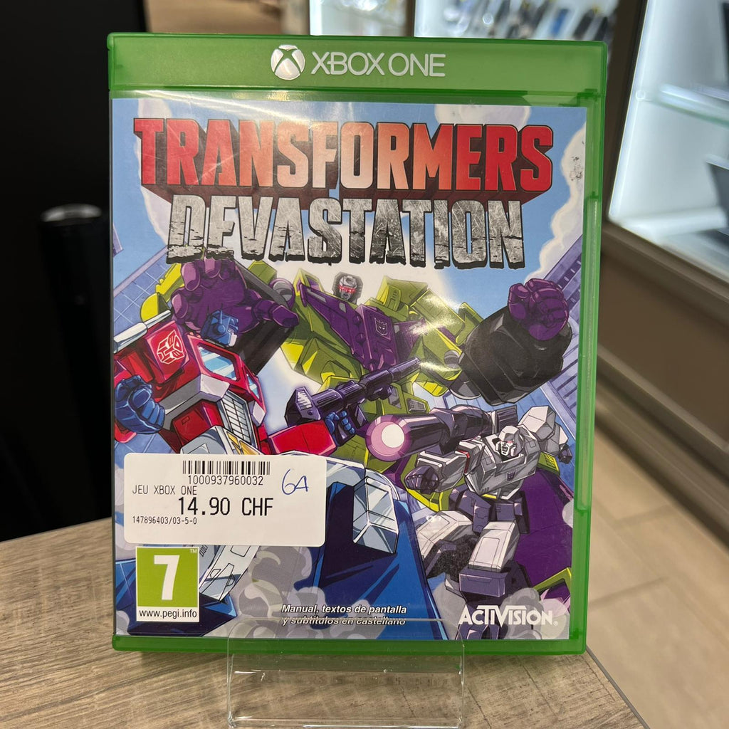 Jeu Xbox One : Transformers Devastation