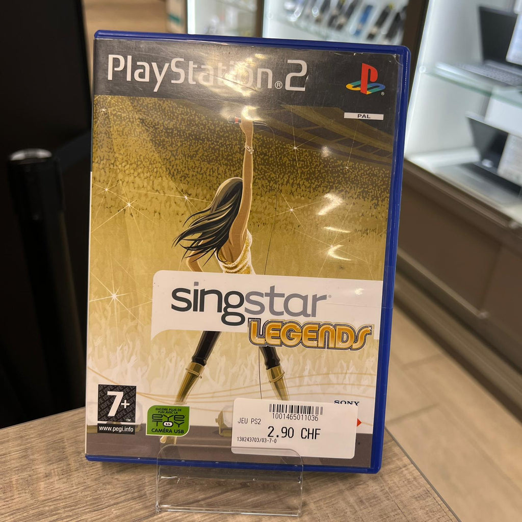 Jeu PS2: SingStar Legends