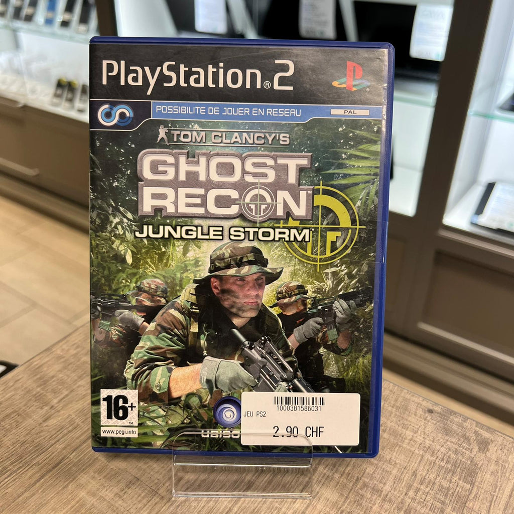 Jeu PS2: Ghost Recon Jungle Storm