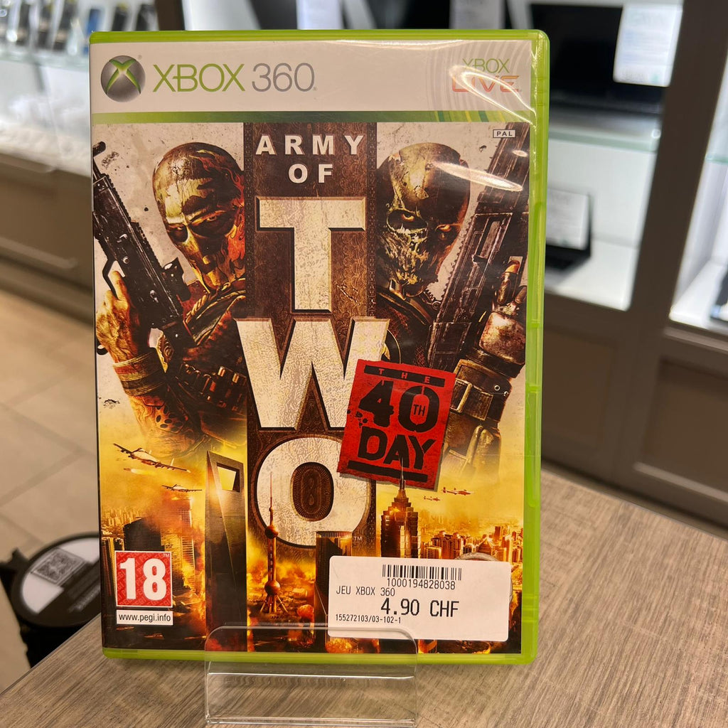 Jeu Xbox 360 : Army Of Two 40 day