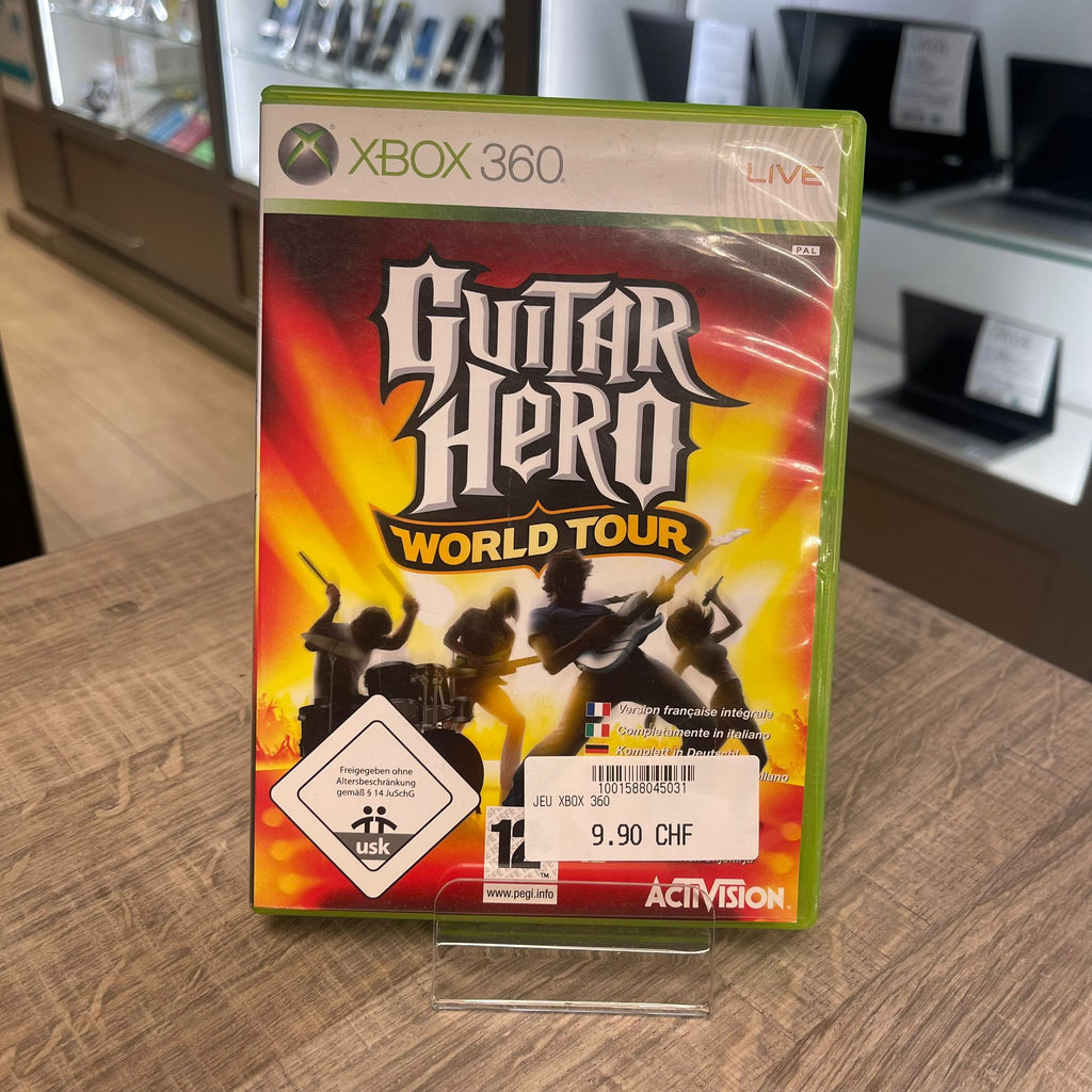 Jeu Xbox 360 :Guitar Hero World Tour