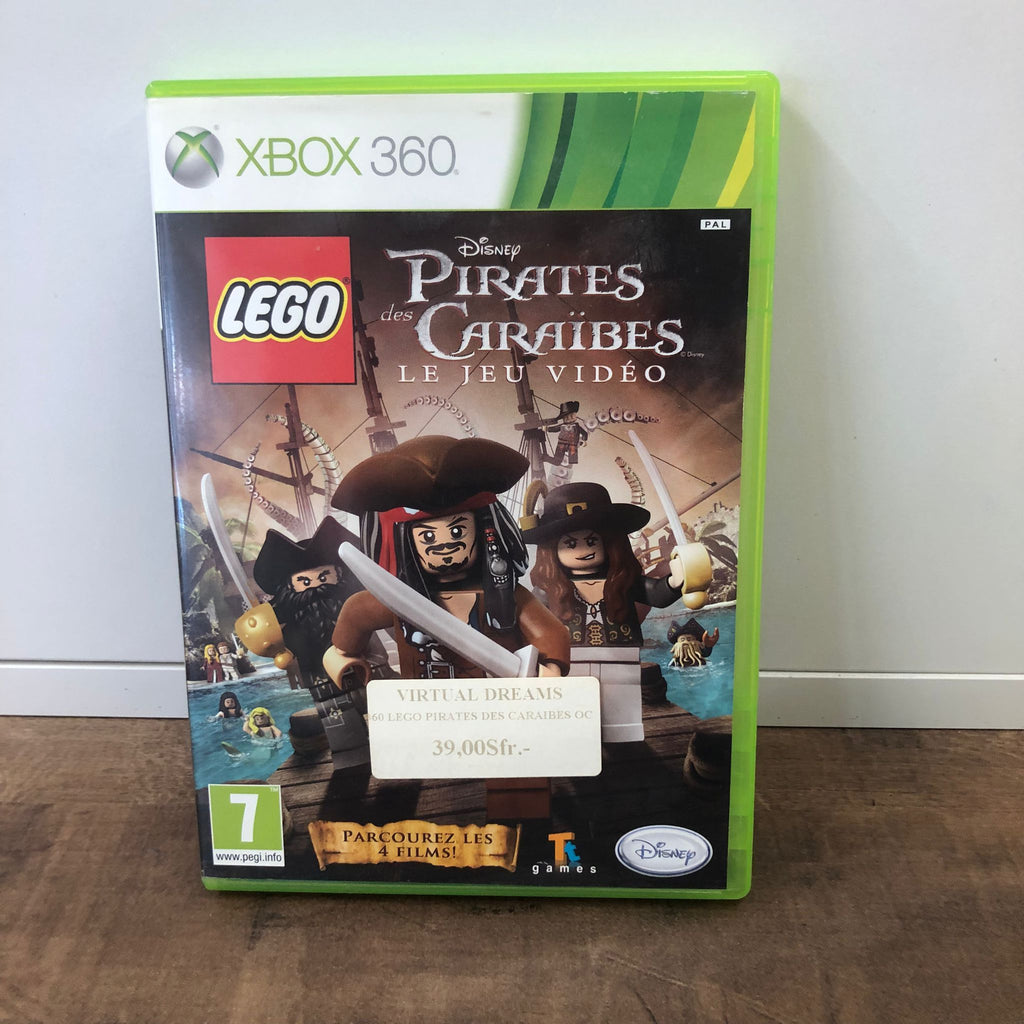 Jeu Xbox 360 - Lego Disney Pirates des Caraïbes le jeu vidéo