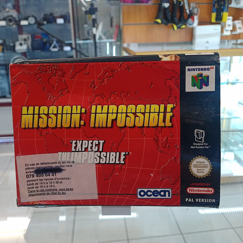 Jeux Nintendo 64 - Mission Impossible ,