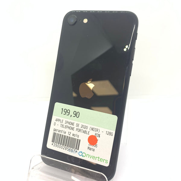 iPhone SE 2020 (Noir) 128GB,