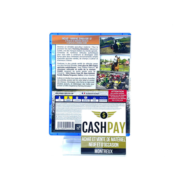 Jeu PS4 - Farming Simulator 19 Édition Platinium