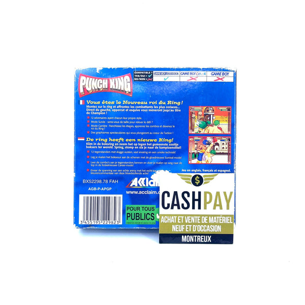 Jeu GameBoy Advance - Punch King