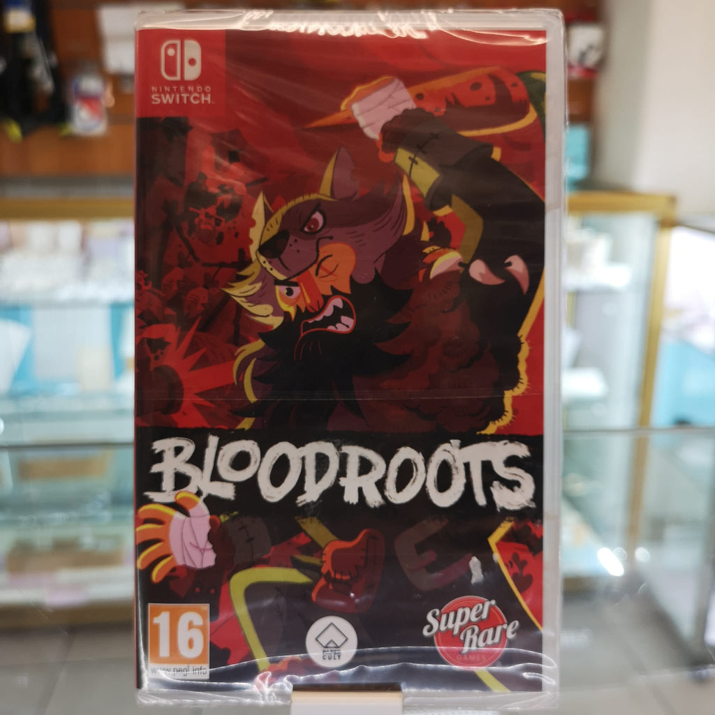 Jeu switch: BloodRoots - NEUF SOUS BLISTER