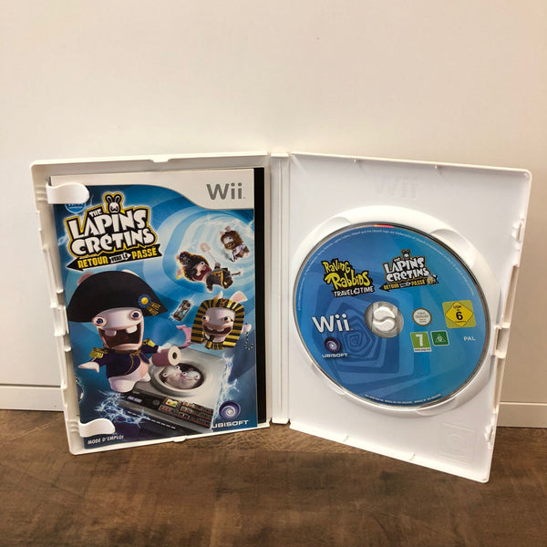 Jeu wii : The lapins crétins retour vers le passé
