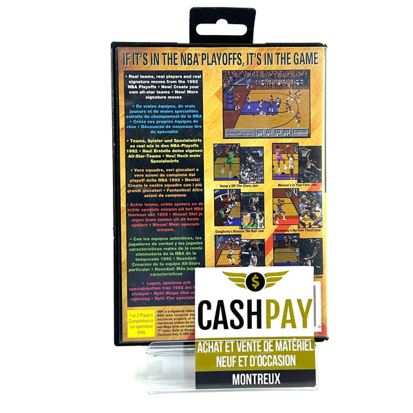 Jeu Mega Drive - Bulls vs Blazers and the NBA Playoffs