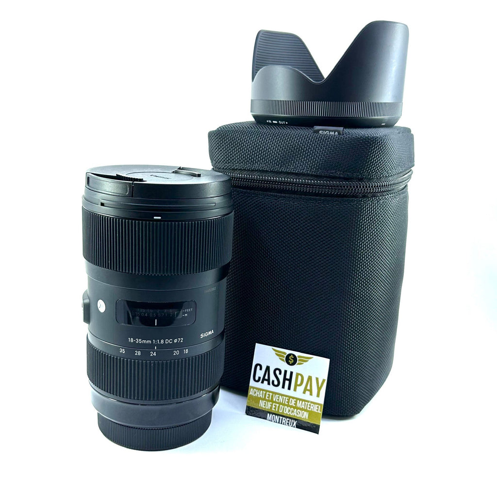 Objectif Sigma (Canon EF) 18-35mm F1.8 DC HSM Art