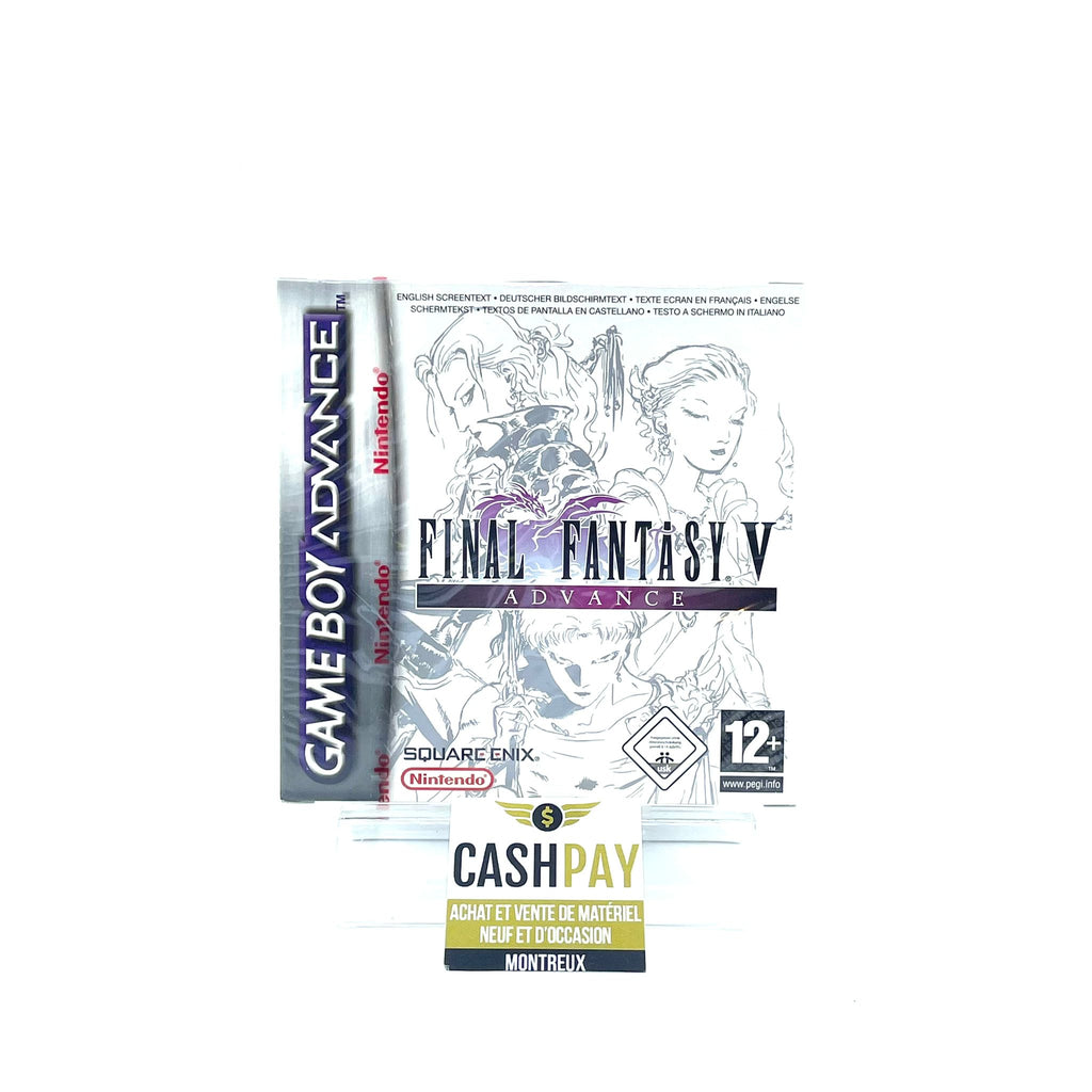 Jeu Game Boy Advanced - Final Fantasy V Advance (Neuf sous blister liseret rouge Nintendo)