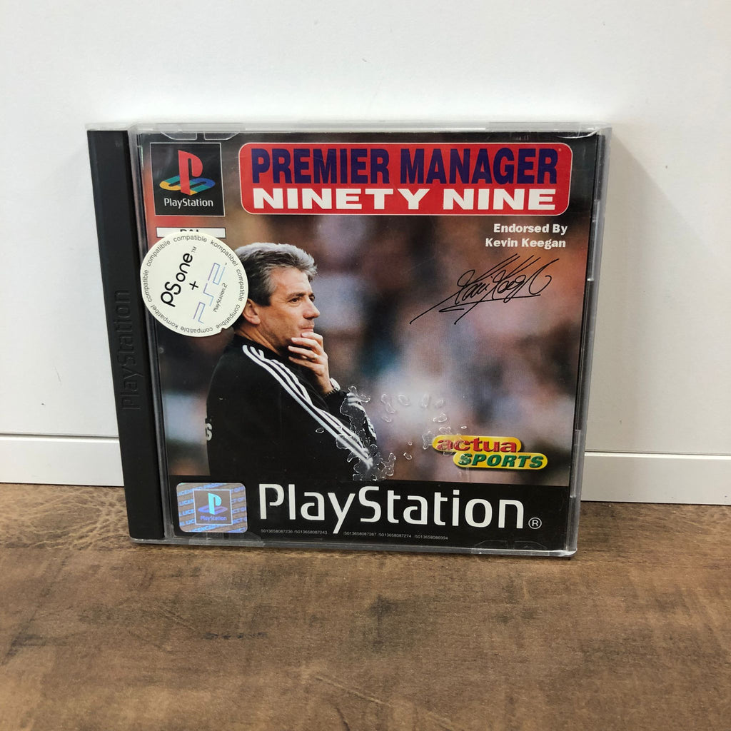 Jeu ps2:  premier manager Ninety nine