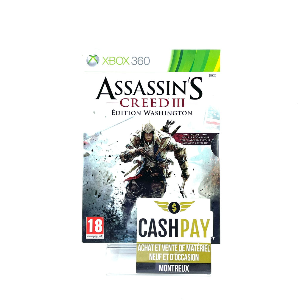 Jeu Xbox 360 - Assassin’s Creed 3 Edition Washigton
