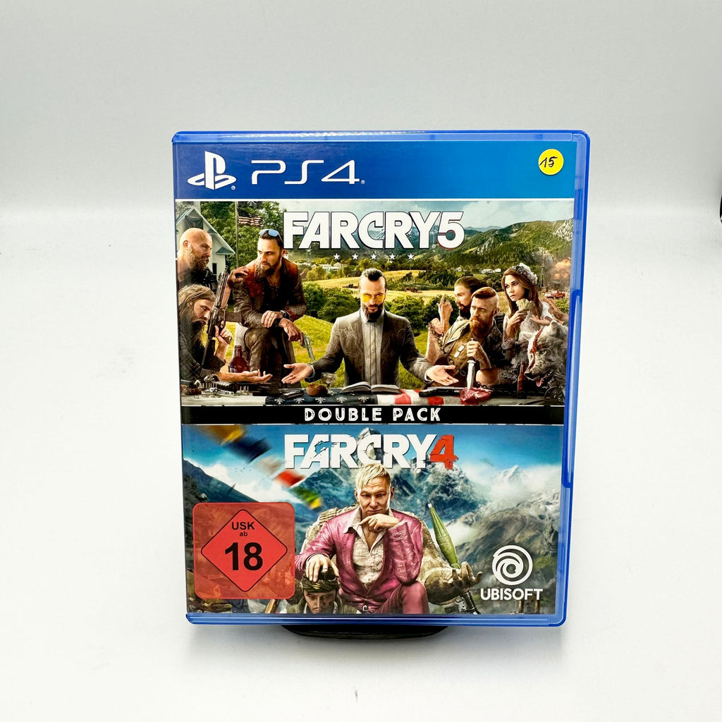 JEU PS4 FARCRY 4 + 5,