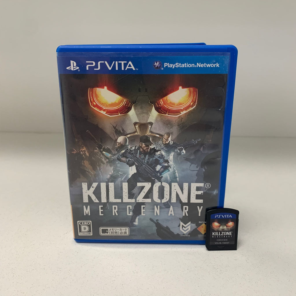 Jeu PSVITA Killzone mercenary Version jap,