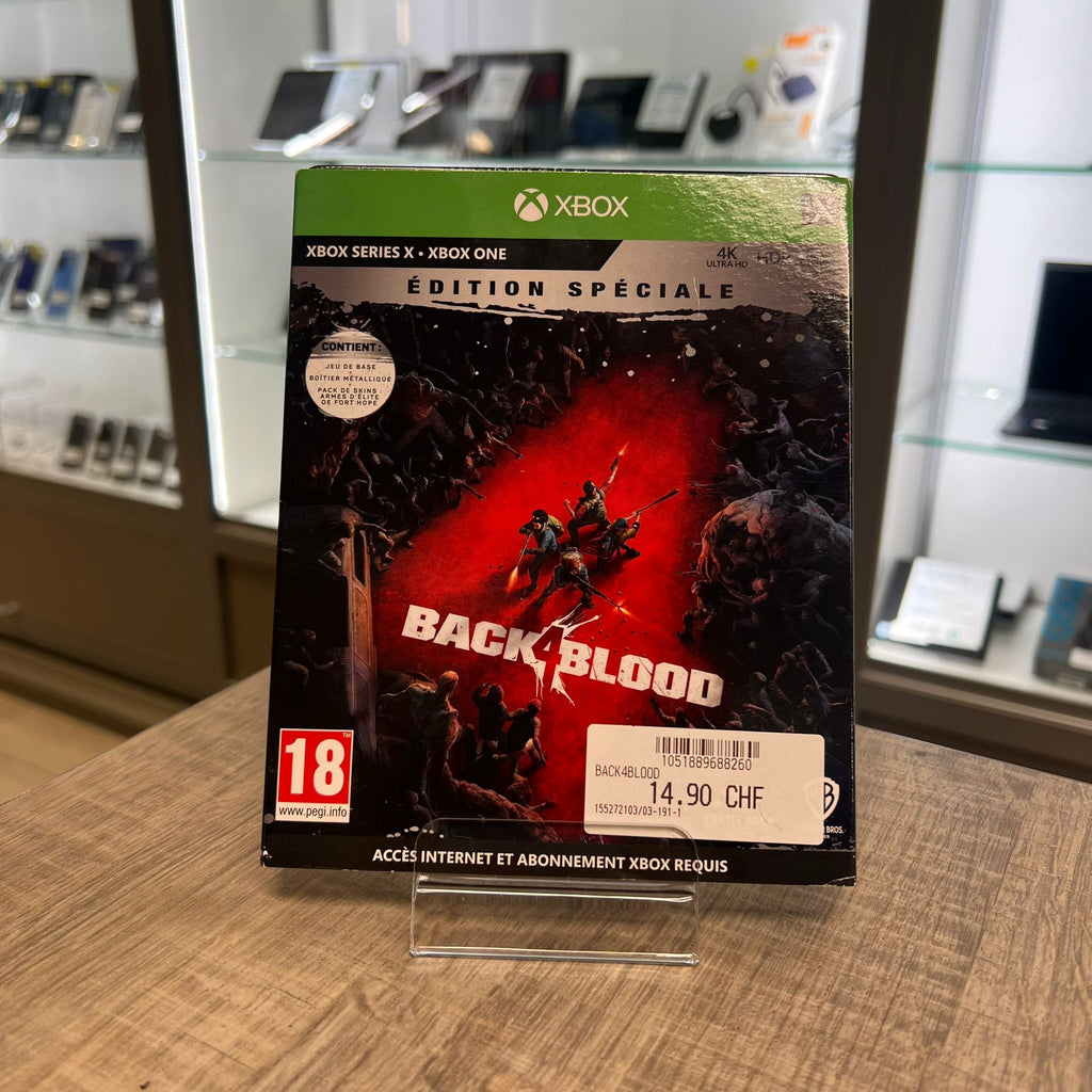 Jeu Xbox One / serie X :  Black4Blood édition spécial