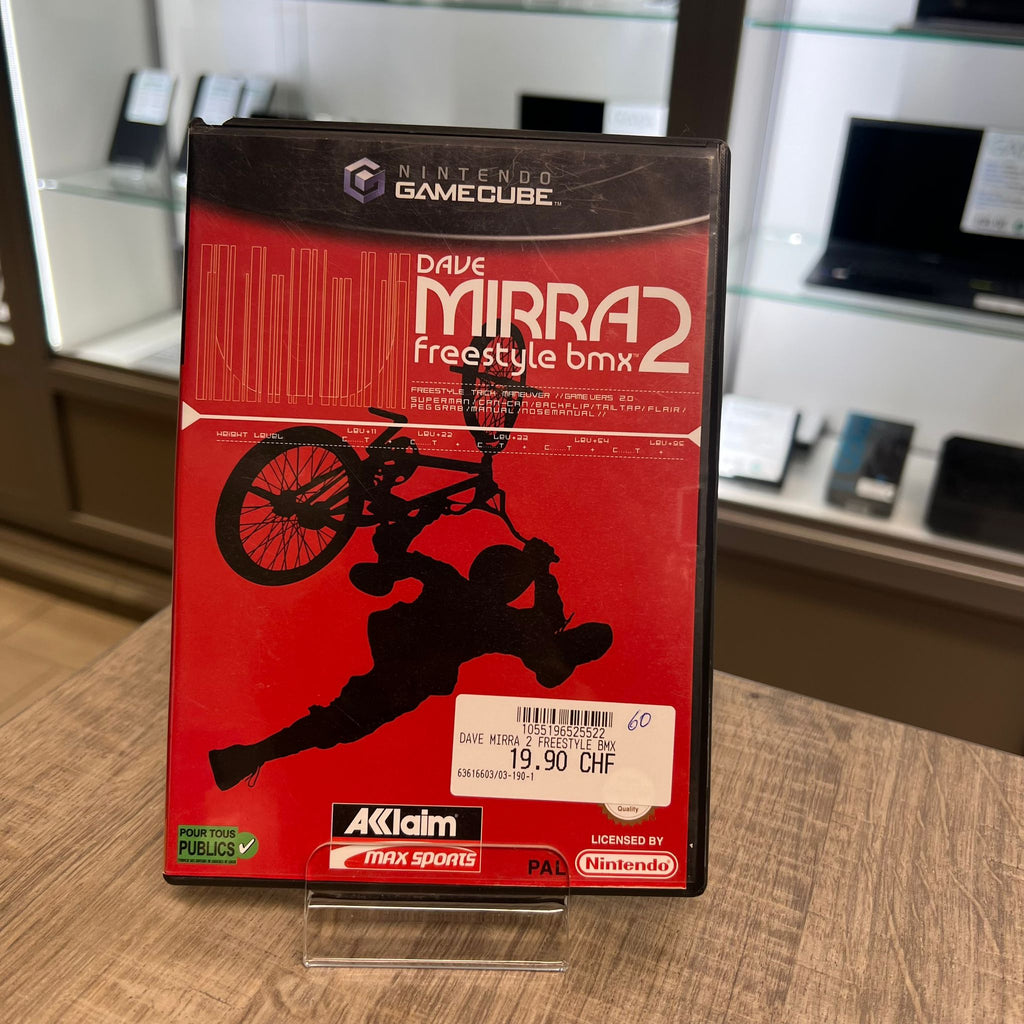 Jeu GameCube : Dave Mirra Freestyle BMX 2