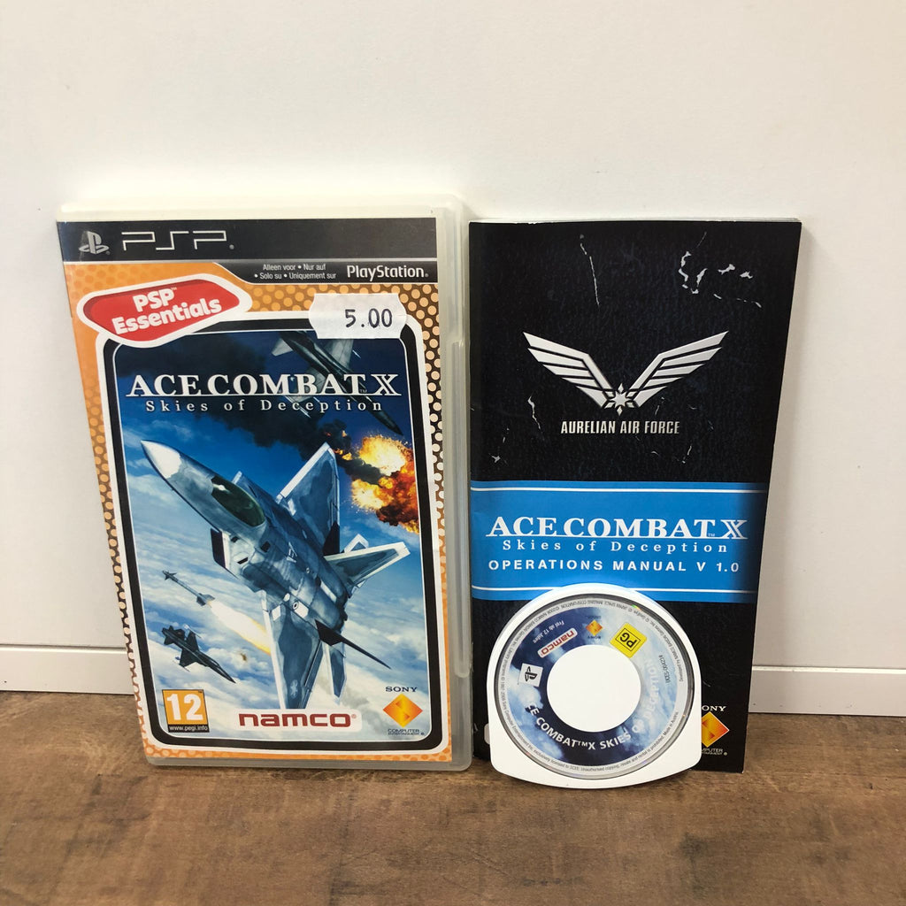 Jeu PSP ACE Combat X Skies Of Deception,