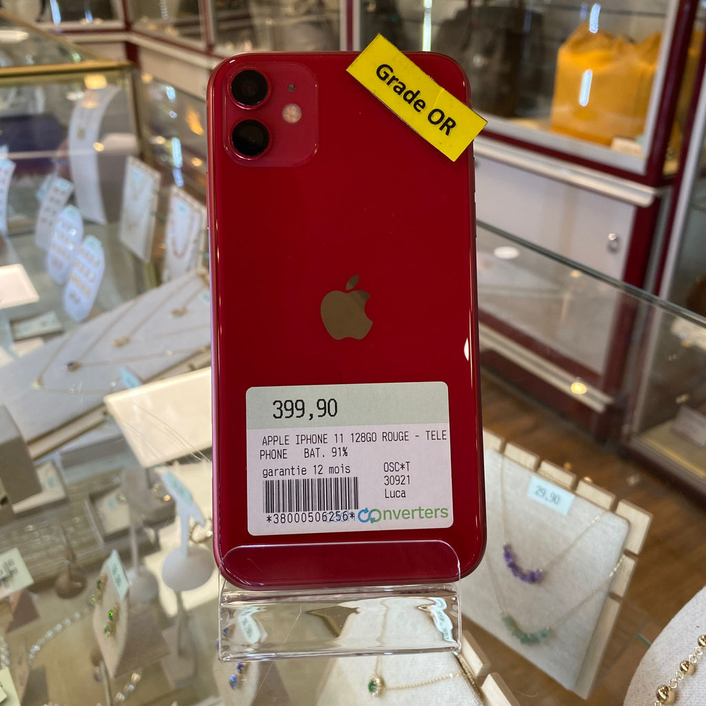 Apple iPhone 11 128Go Rouge