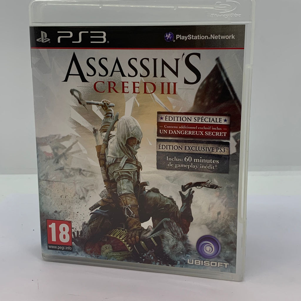 Jeu PS3 Assassin’s creed III,
