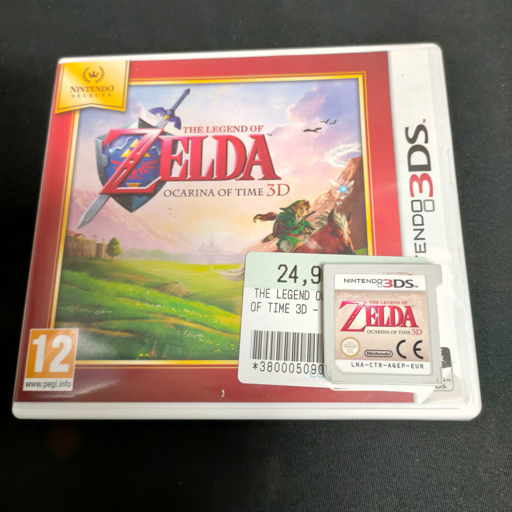 Jeu Nintendo 3DS The Legend of Zelda: Ocarina of Time 3D – Cash