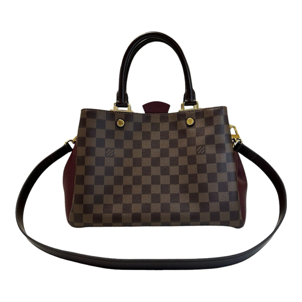 Louis Vuitton Bordeaux Damier Ebene Canvas Brittany BB Bag Louis Vuitton